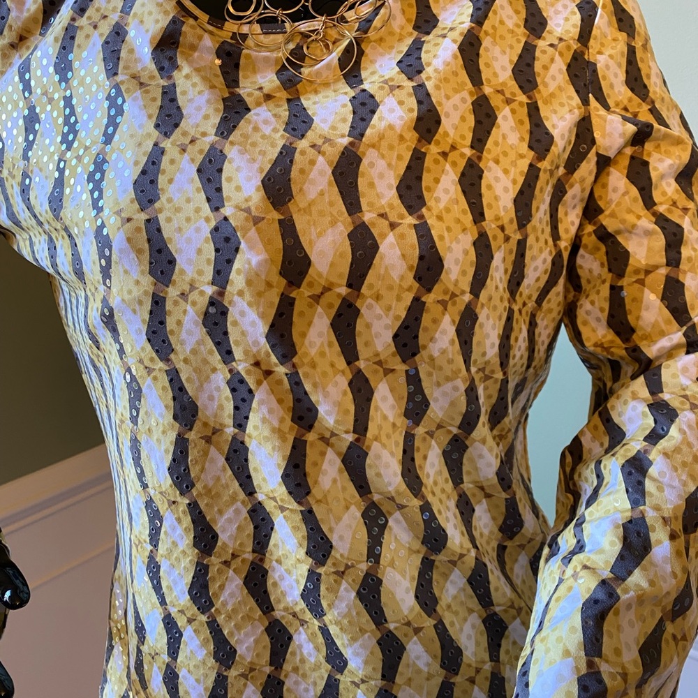 Ideology Pattern Blouse - image 7